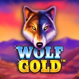 Slots logo of Wolf Gold from Pragmatic Play at Raketti Casino